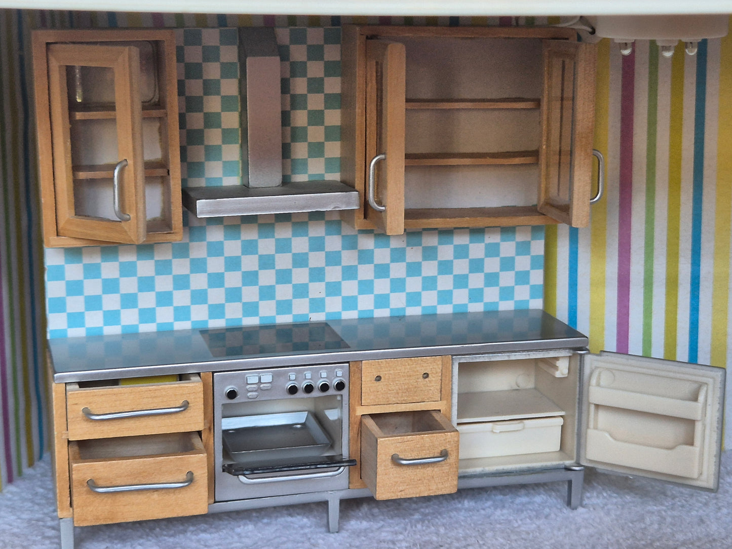 Lundby komfur, køleskab enhed