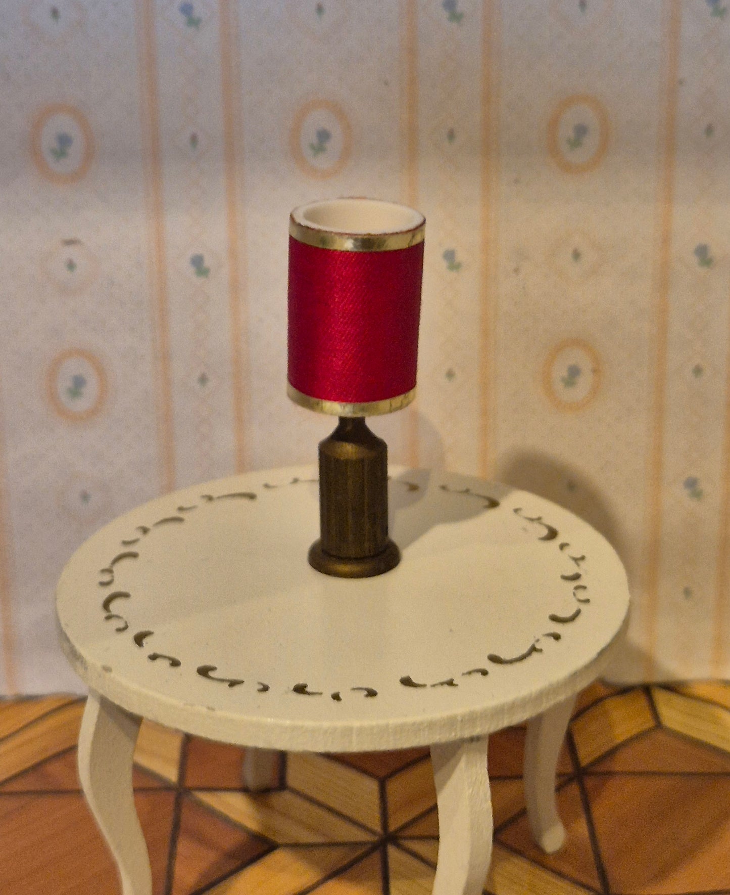 Lundby bordlampe, lidt skæv