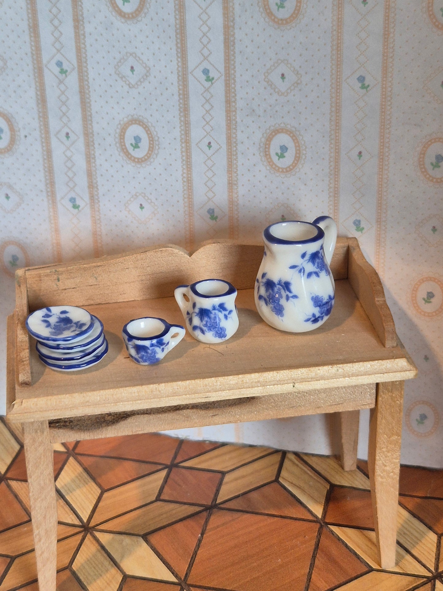 1:12 stel af porcelæn