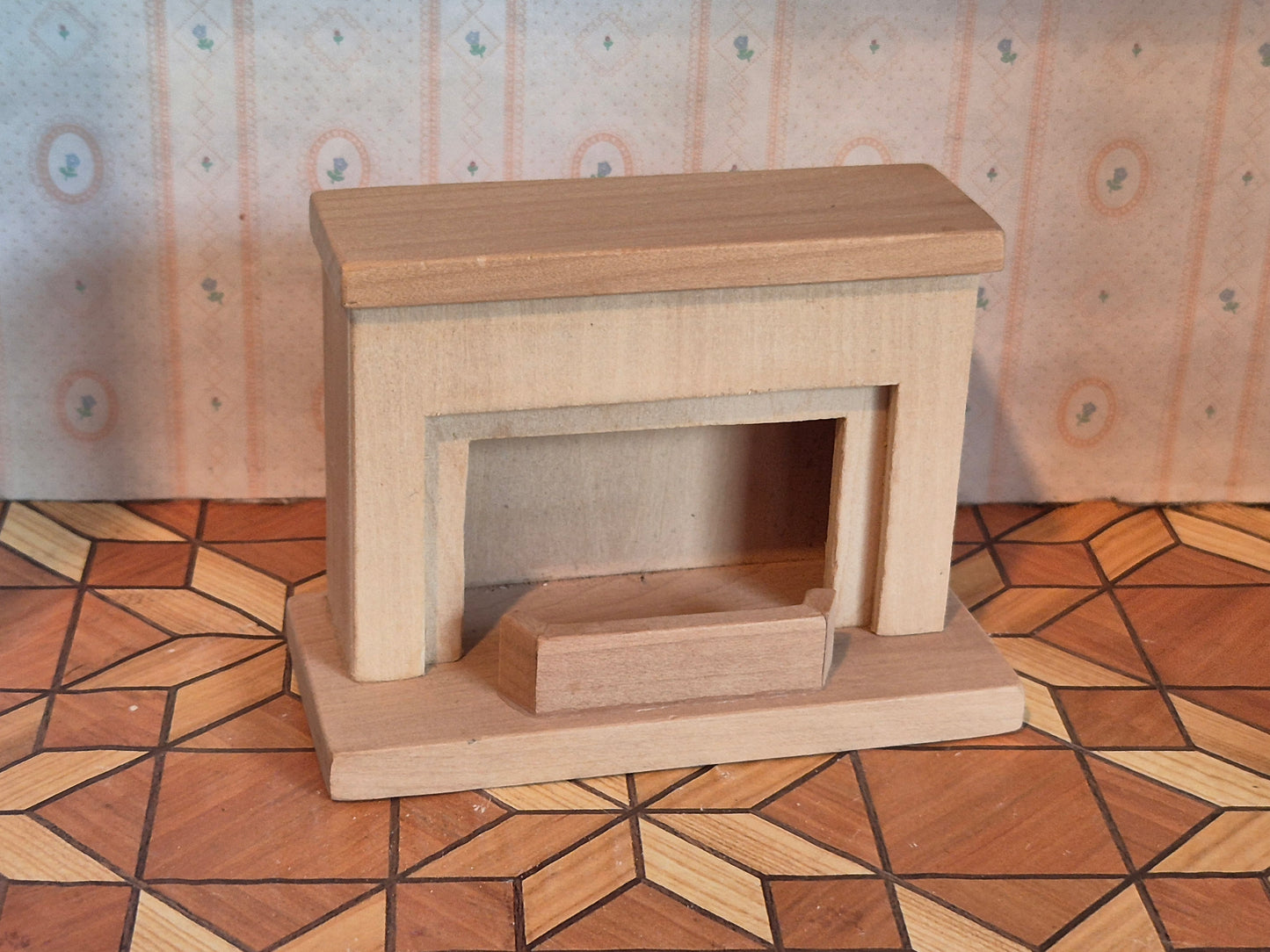 1:16 kamin, ubehandlet
