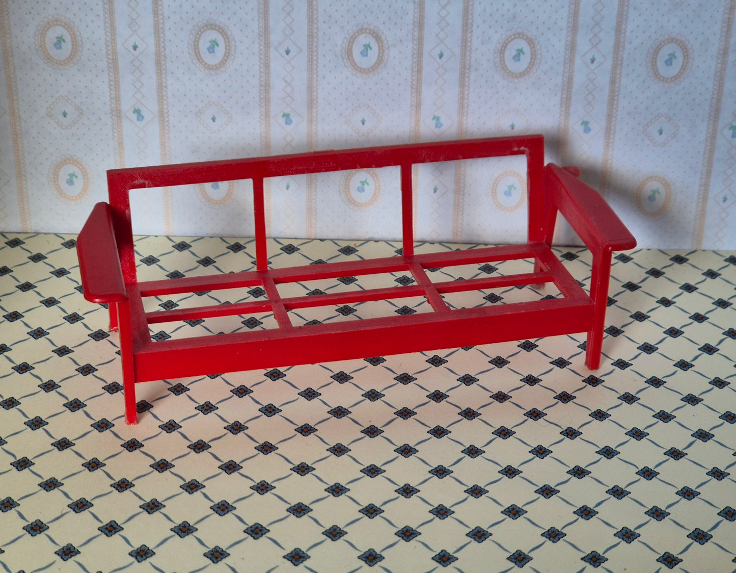 Modella sofa, mangler