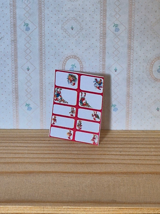 1:12 gavemærker jul
