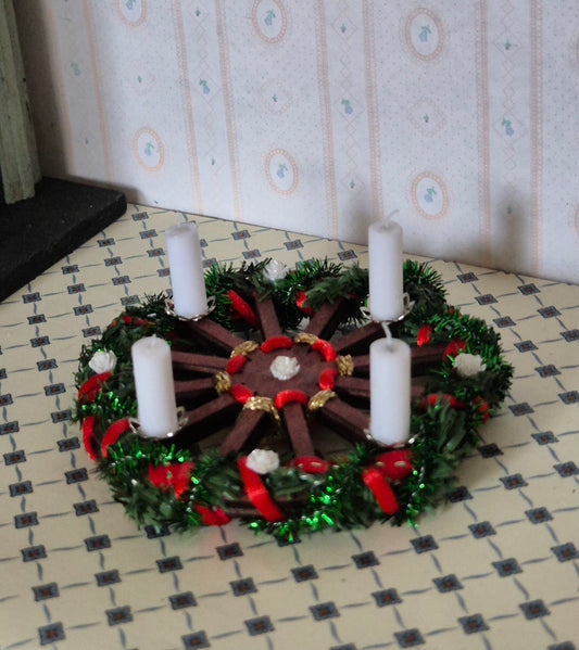 Stor adventskrans