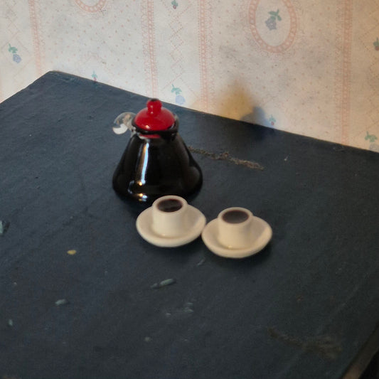 1:16 kaffekande med kopper