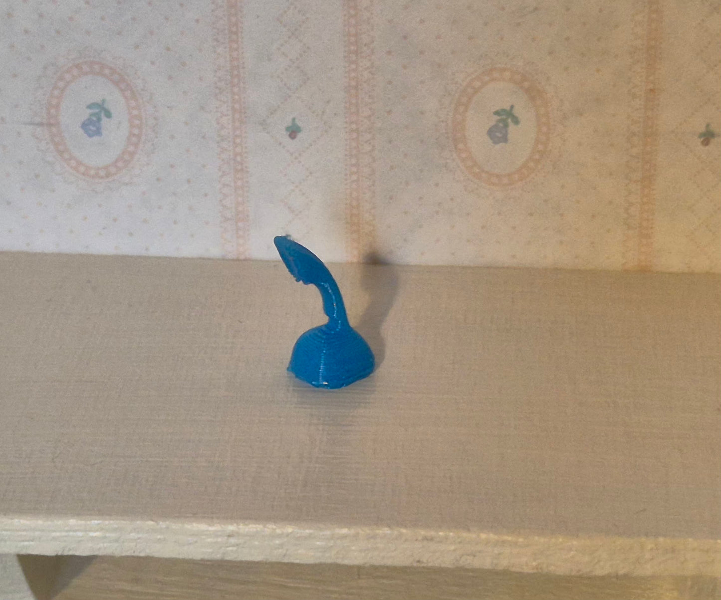 3D blå 1:16 telefon