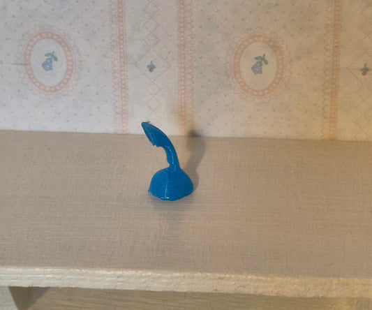 3D blå 1:16 telefon