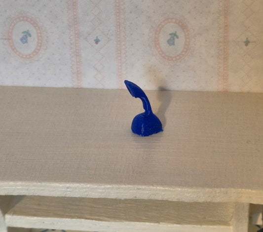 3D mørkeblå 1:16 telefon