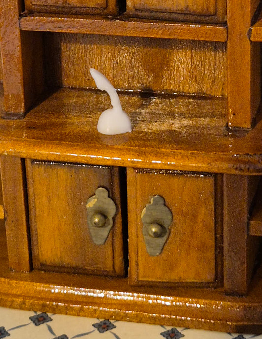 3D hvid 1:12 telefon