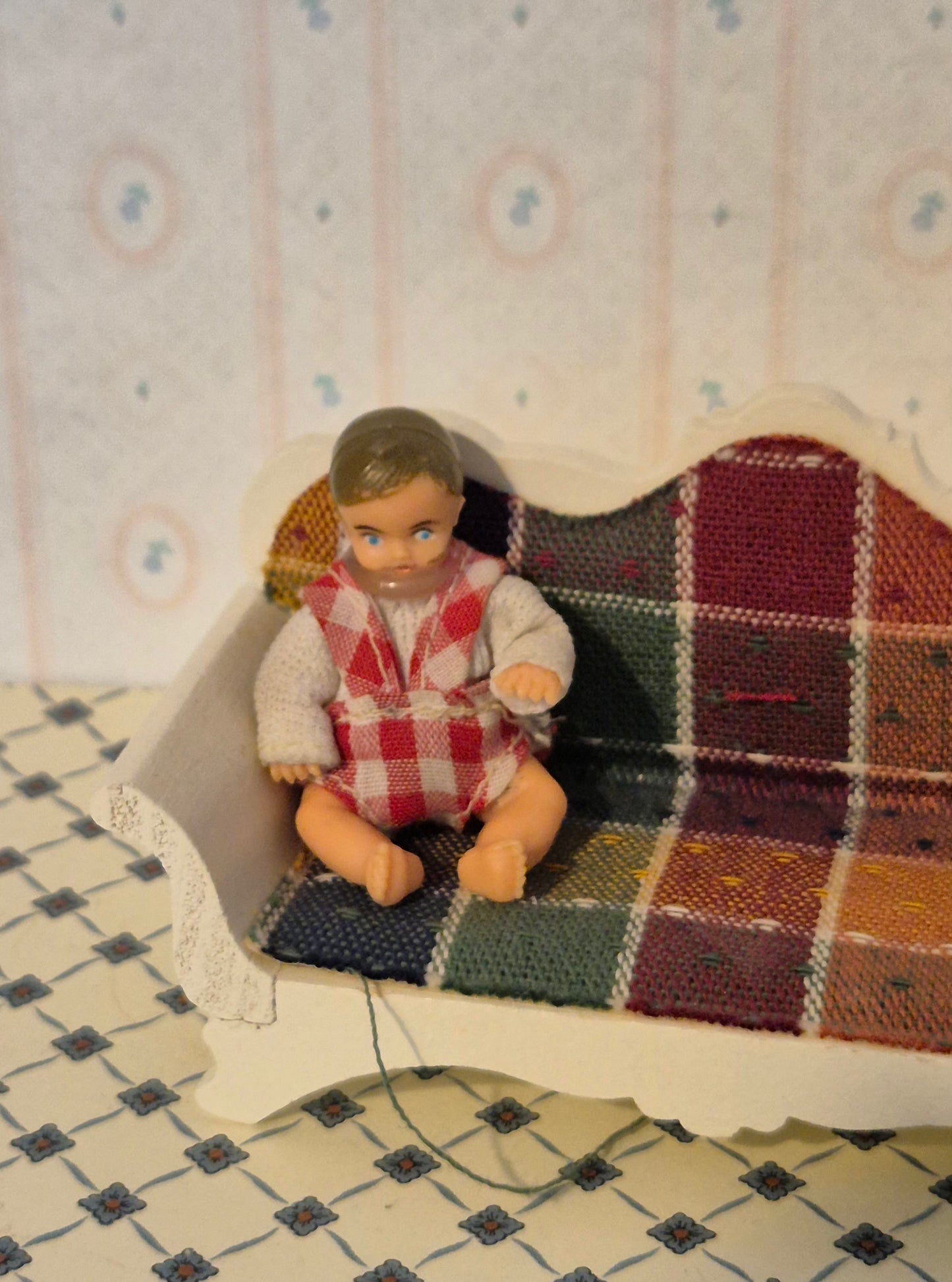 Lundby baby dukke, limet