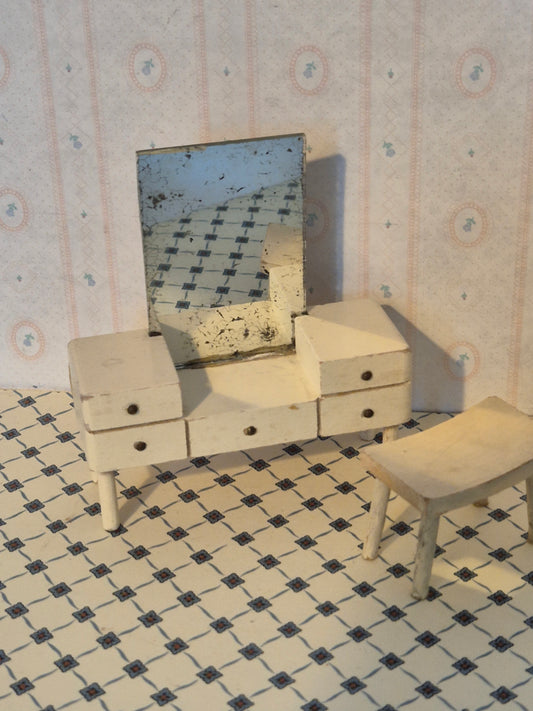 Lundby sminkebord og skammel