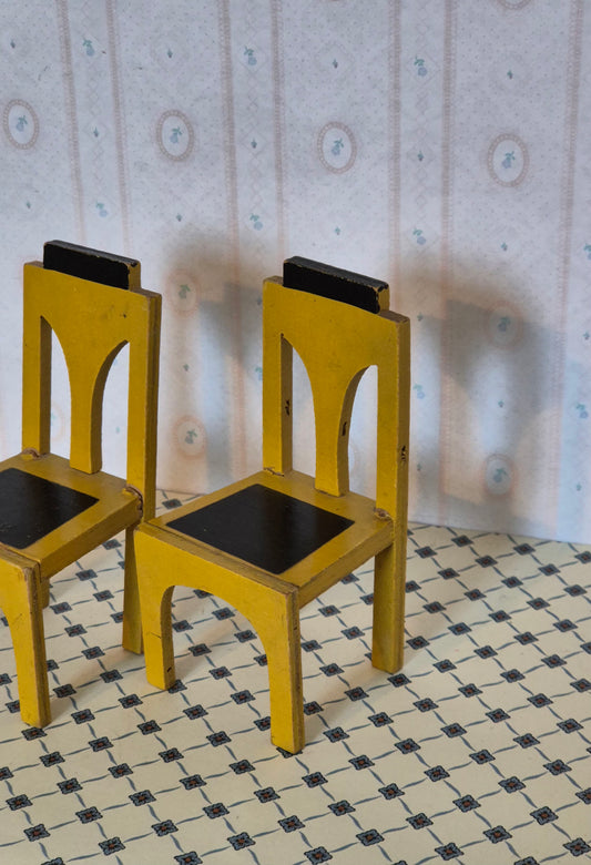 1:12 Sæt vintage stole