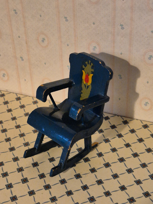 Hanse gyngestol, knækket fod