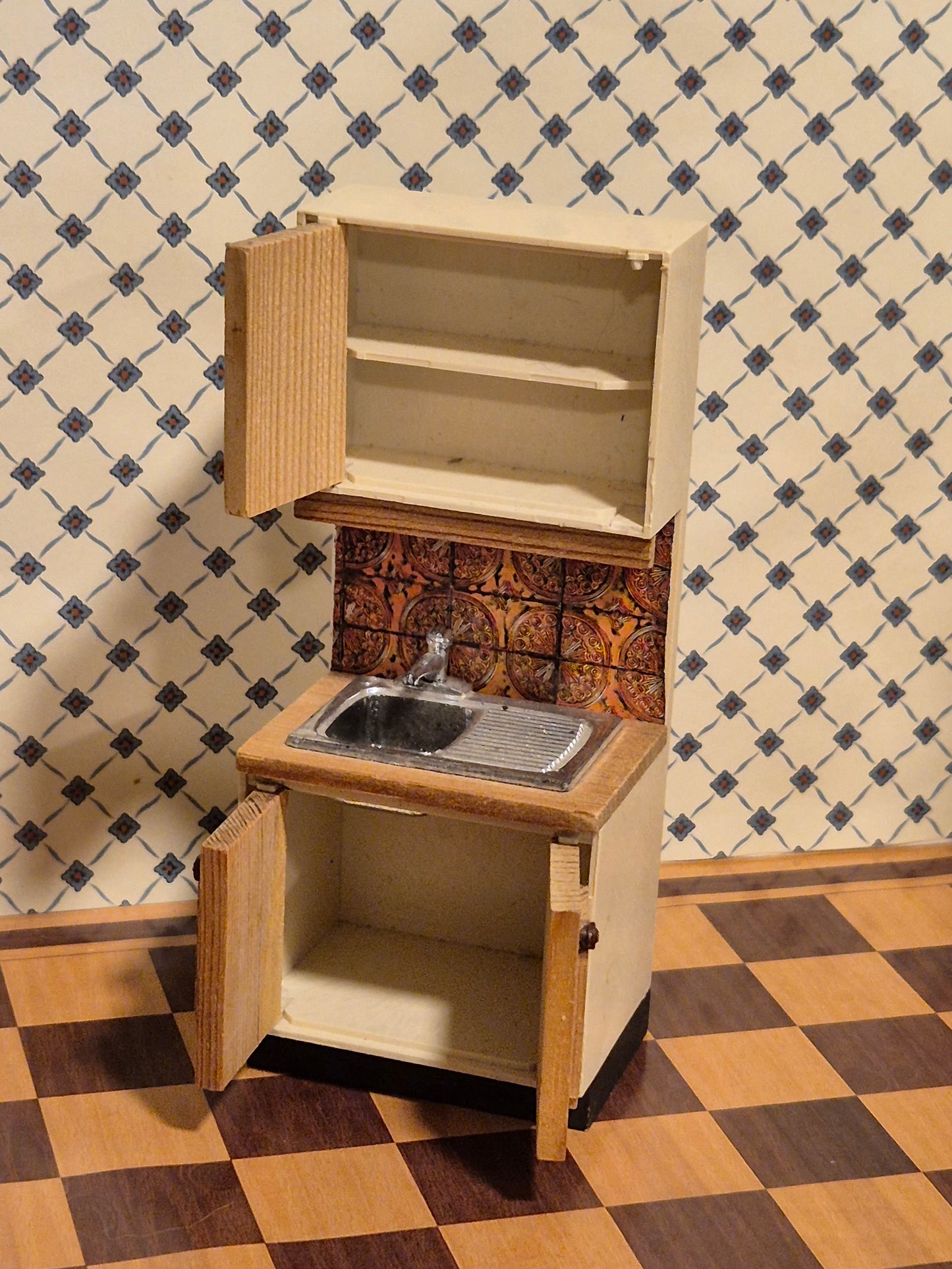 Lundby køkkenvask, mangler låge