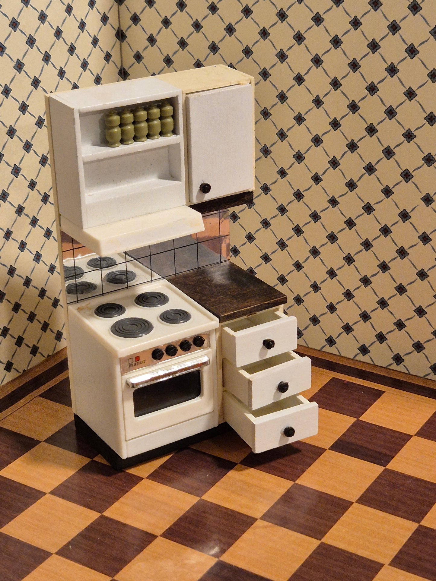 Lundby komfur, løs låge