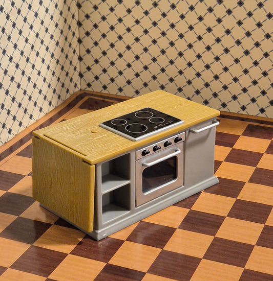 Lundby komfur med lys
