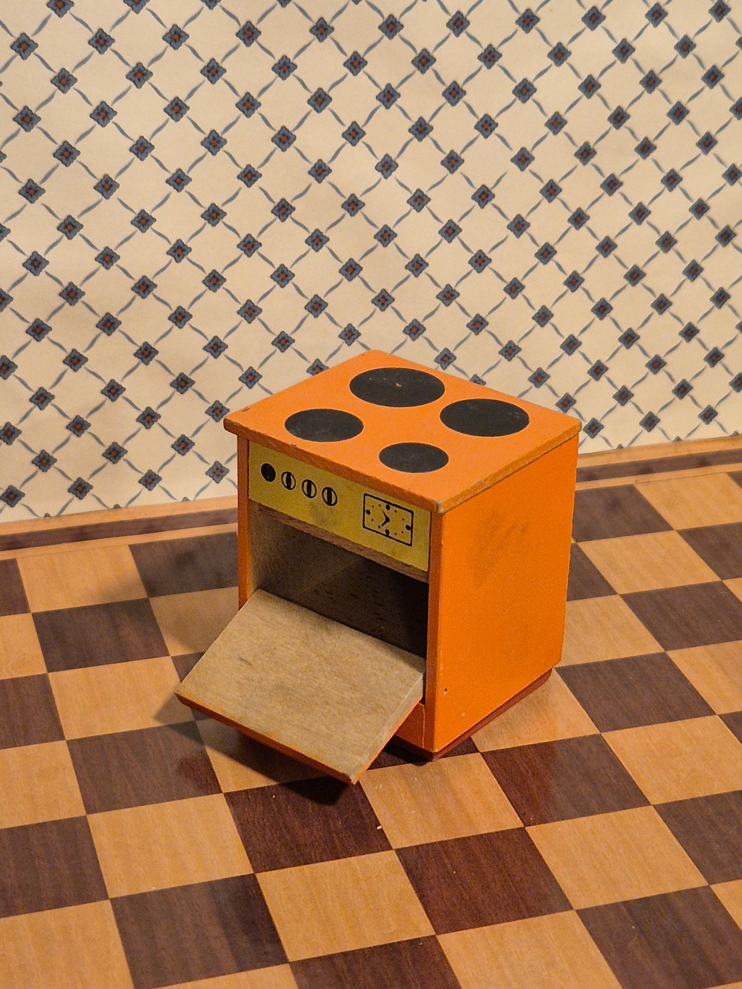 Lundby komfur, skæv låge