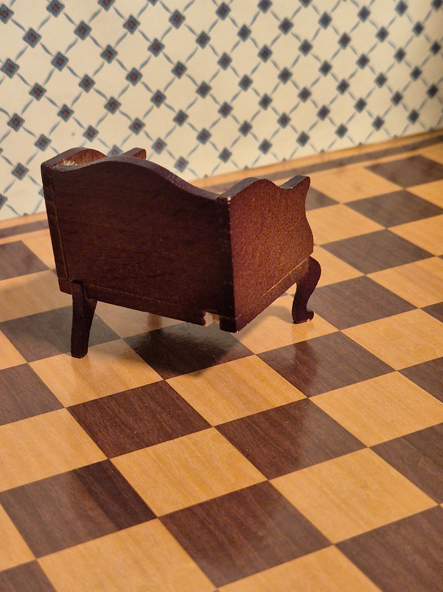 Lundby lænestol, mangler ben