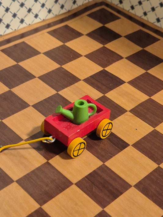 Lundby trækvogn med vandkande