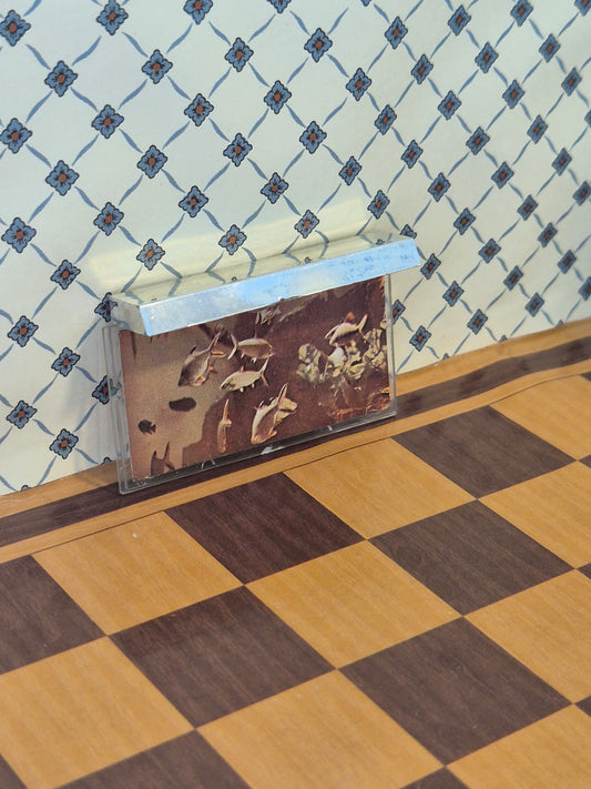 Lundby akvarie bagvæg