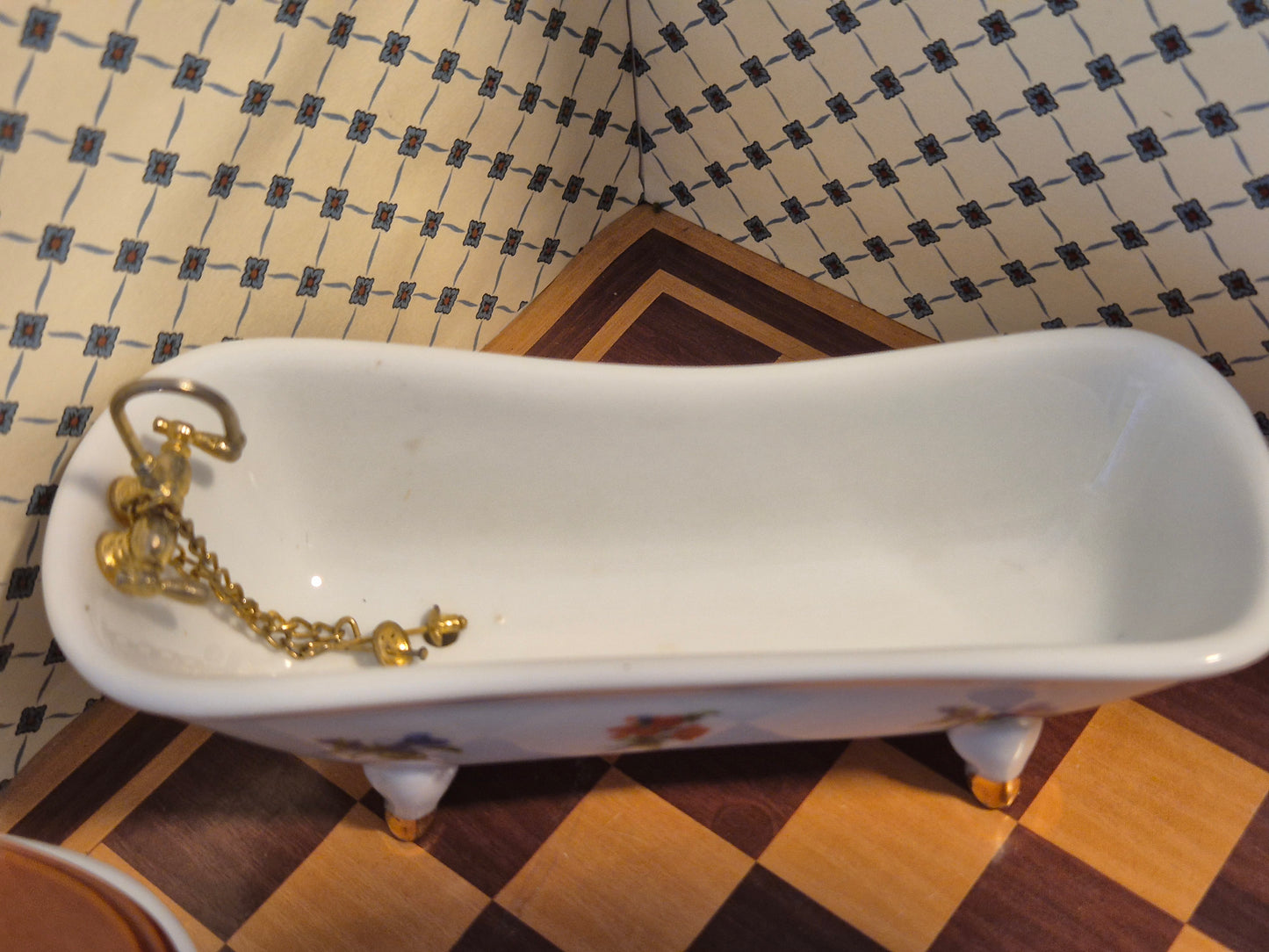 1:12 porcelæn badeværelse