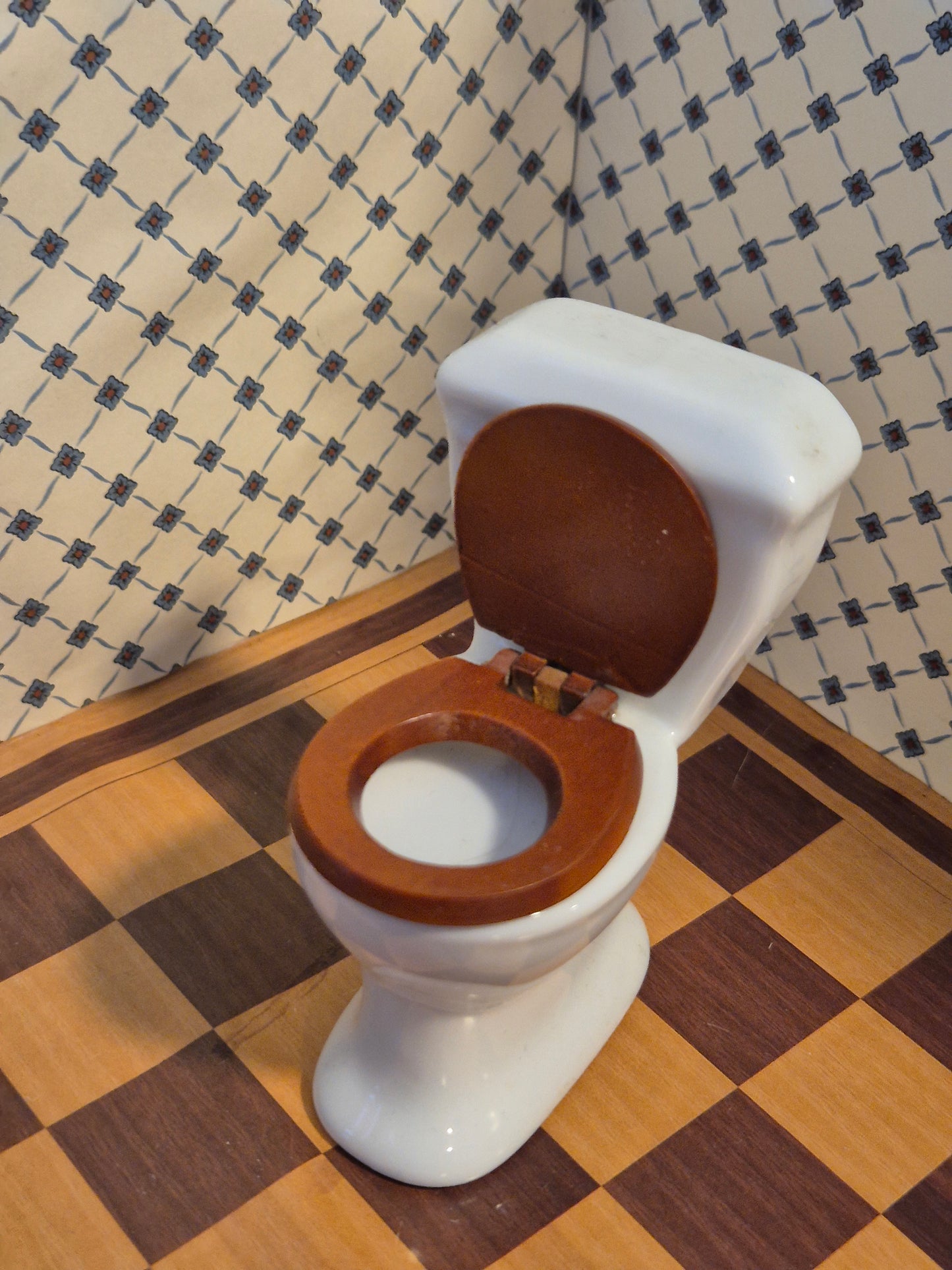 1:12 porcelæn toilet