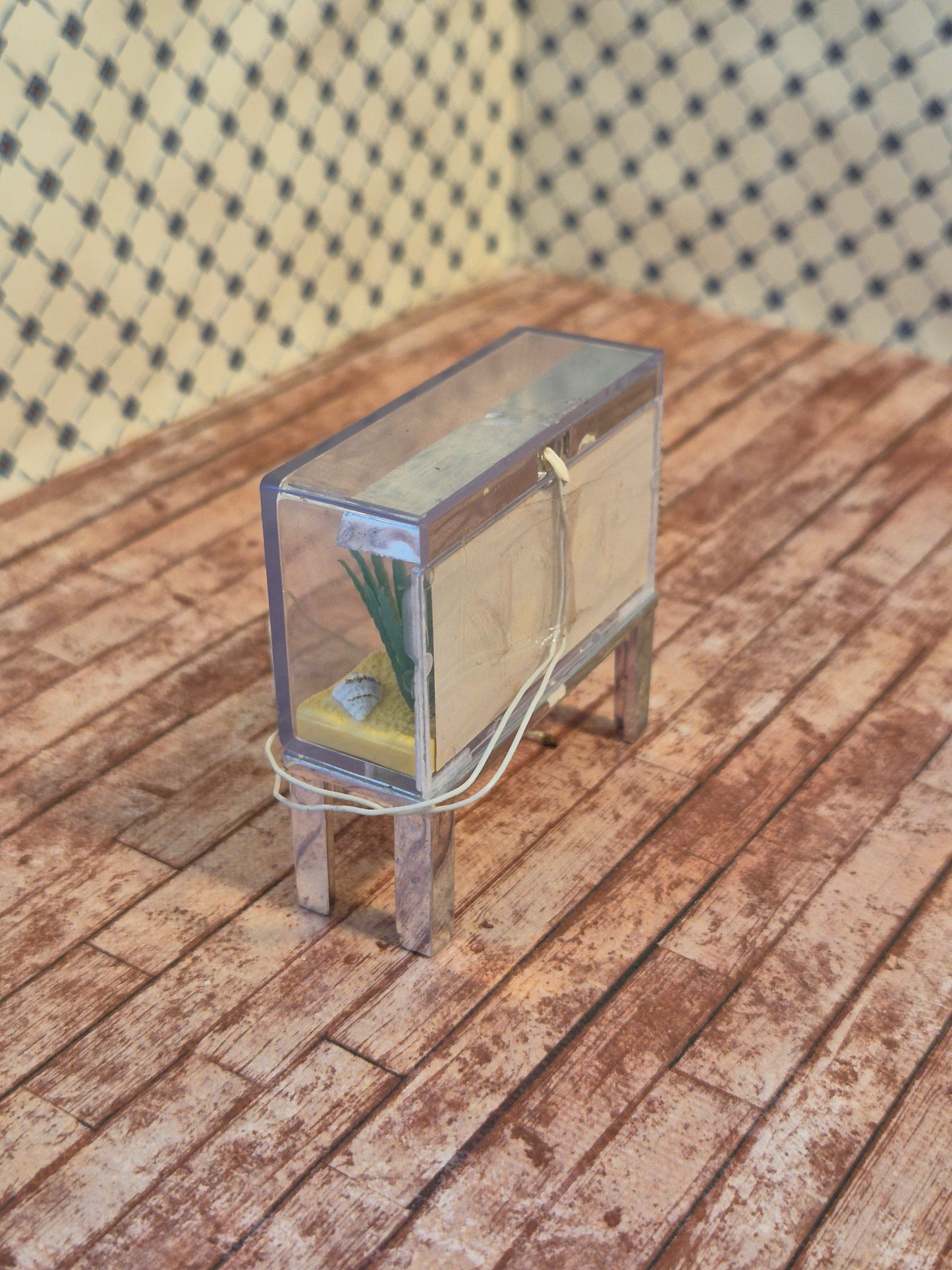 Lundby akvarium, lille skade