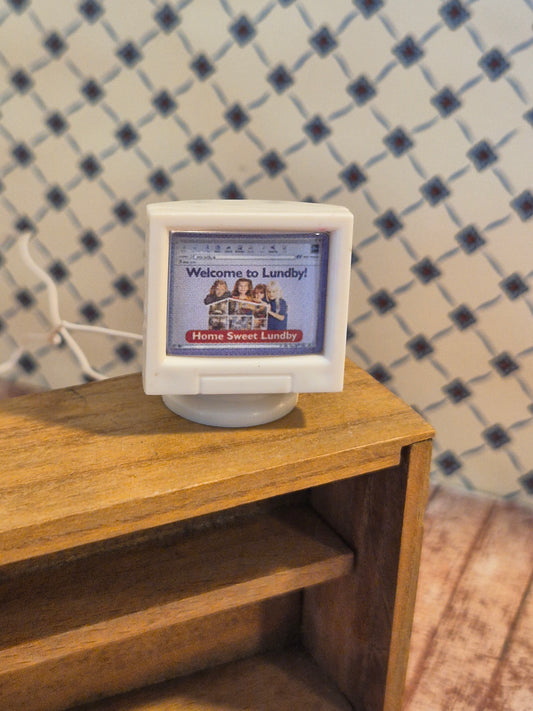 Lundby computer skærm