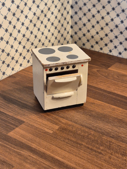 Lundby komfur, åben ovnlåge