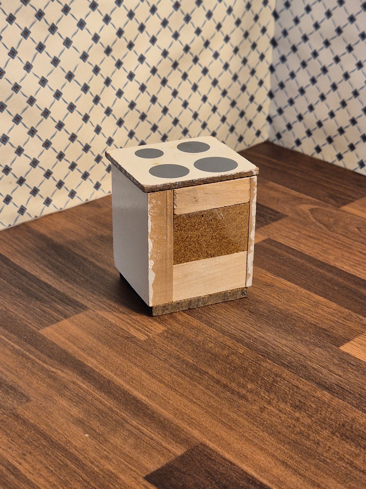Lundby komfur, åben ovnlåge