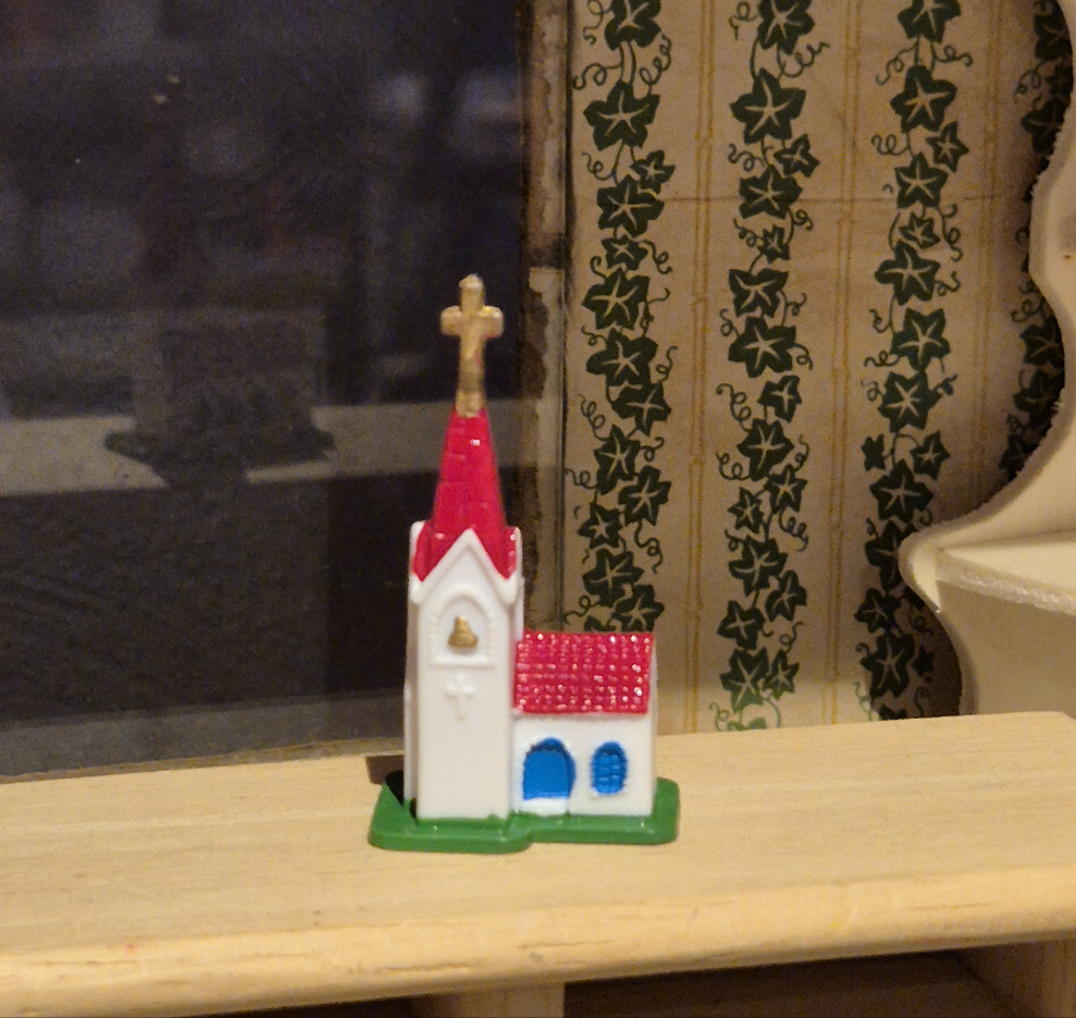 Kirke julepynt figur