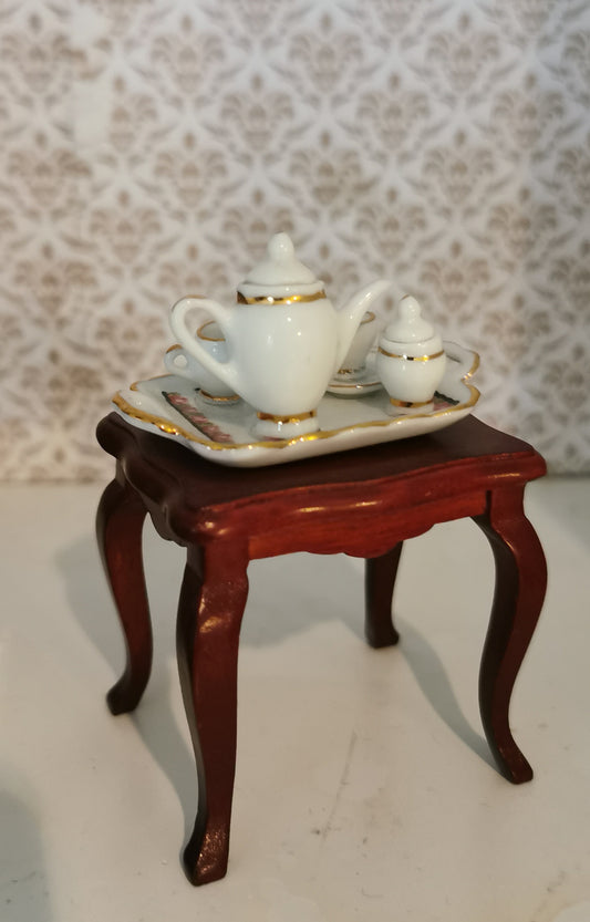 Reutter bord med kaffestel