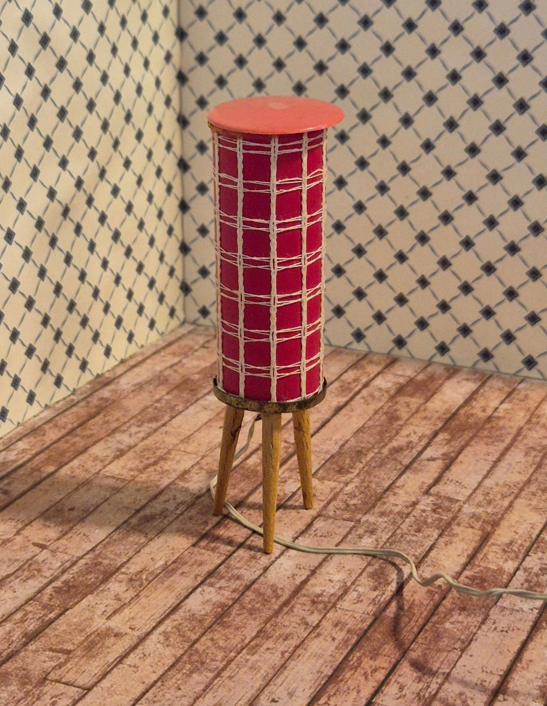 Vintage lampe, Hahn design