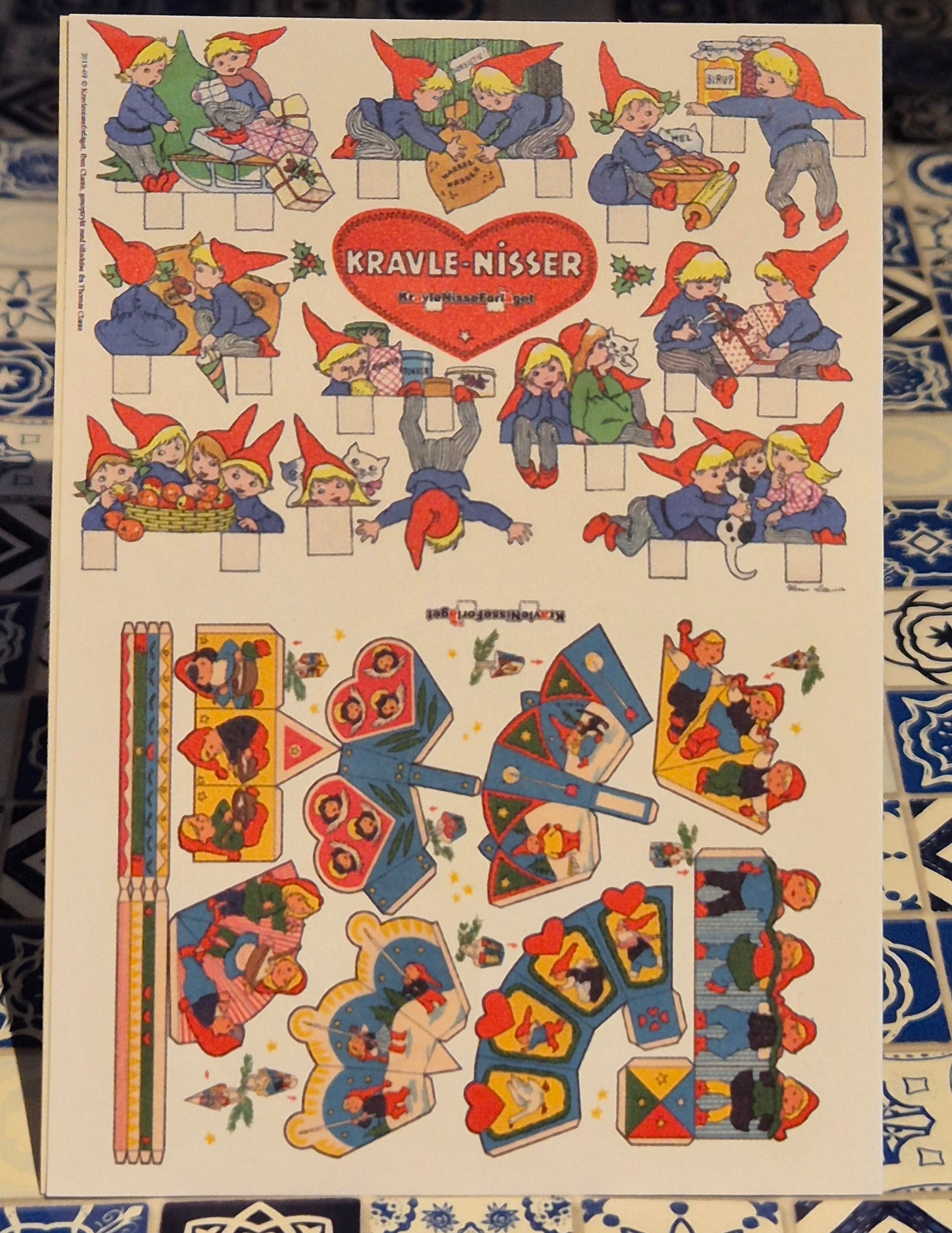 Ark med kravlenisser
