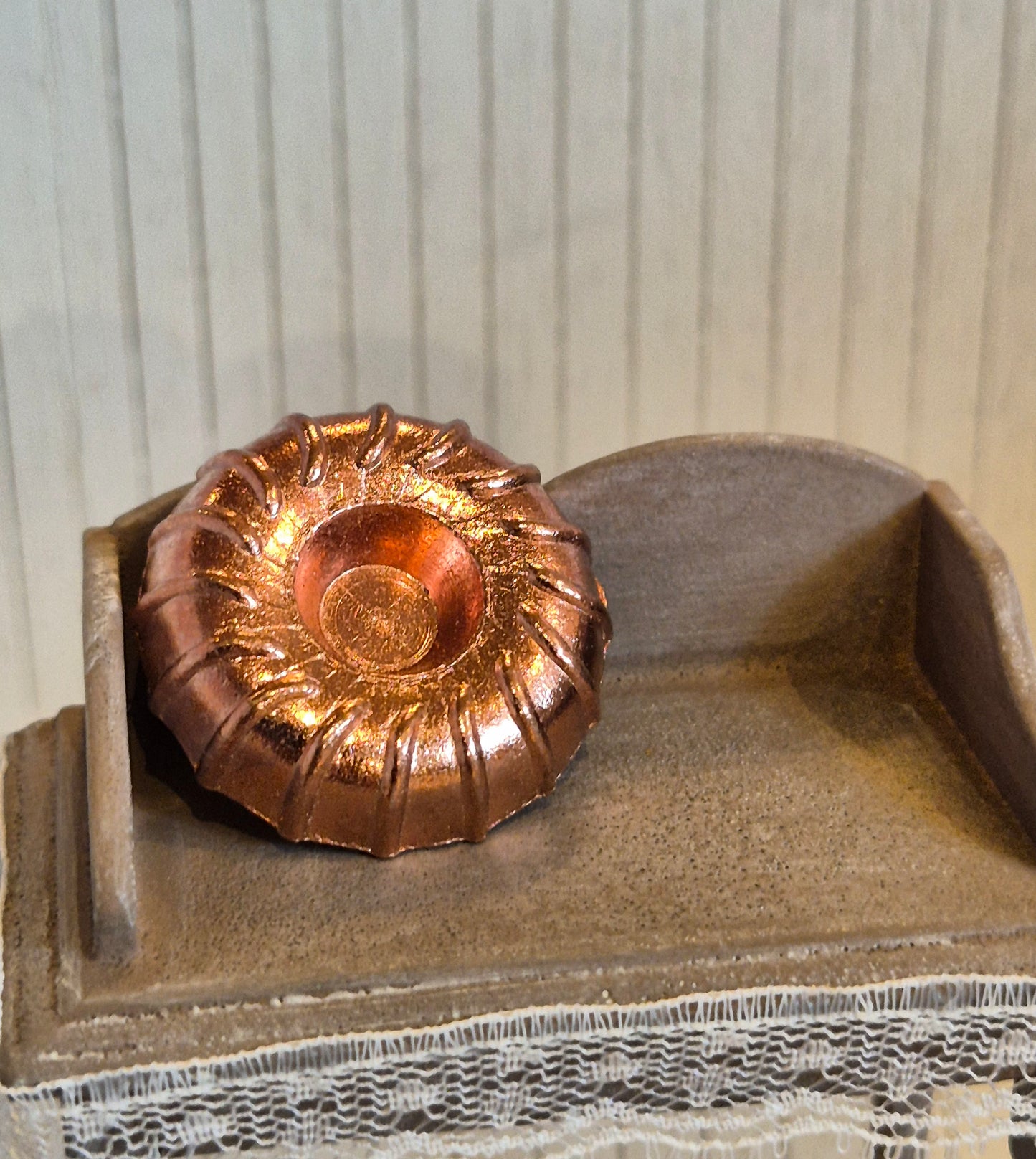 Runde Metallform