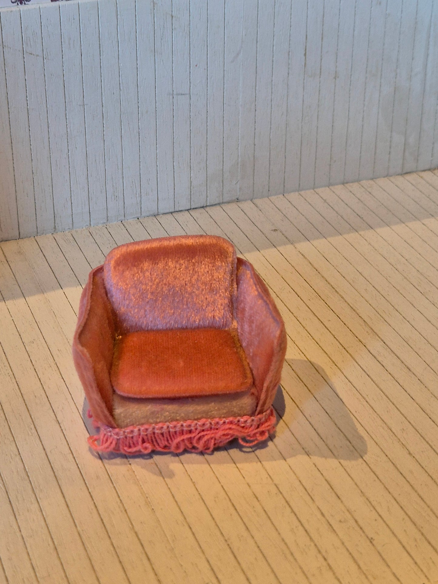 Lundby solafbleget lænestol