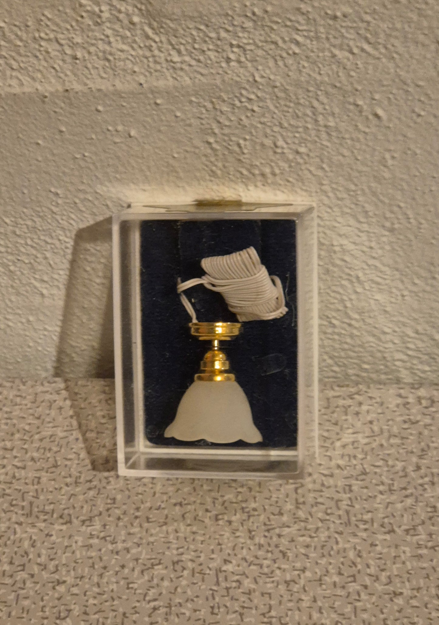 Ny 1:12 mini Mundus lampe, Brillant