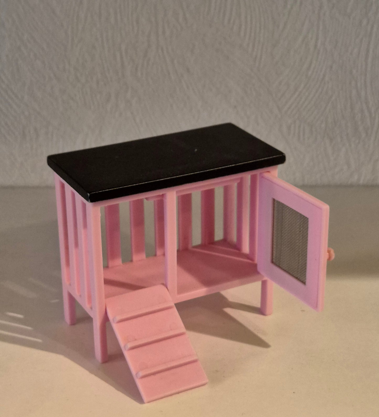 Lundby pink kaninbur