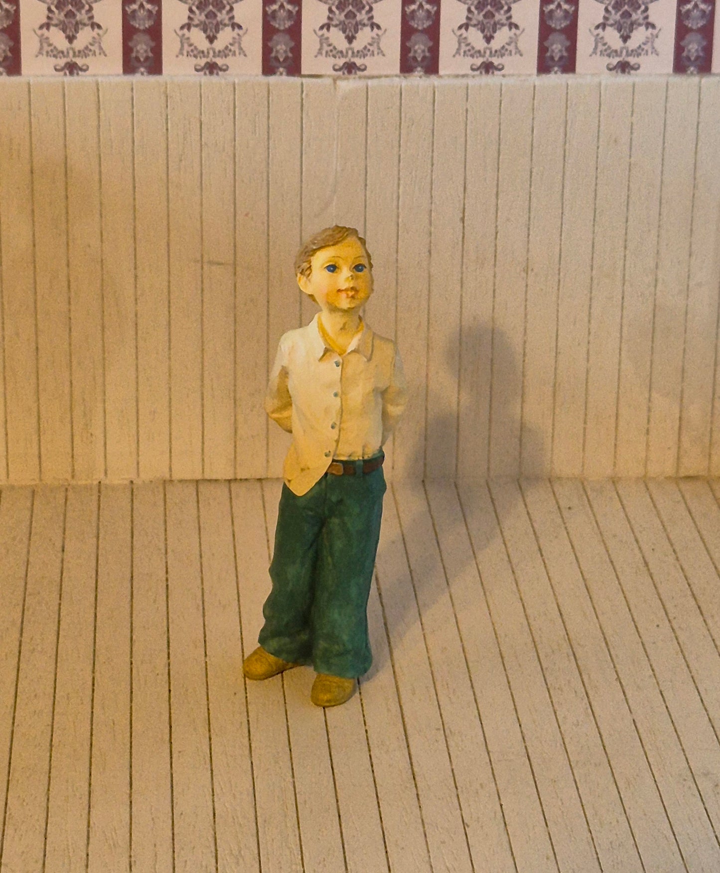 1:12 resin dukke dreng