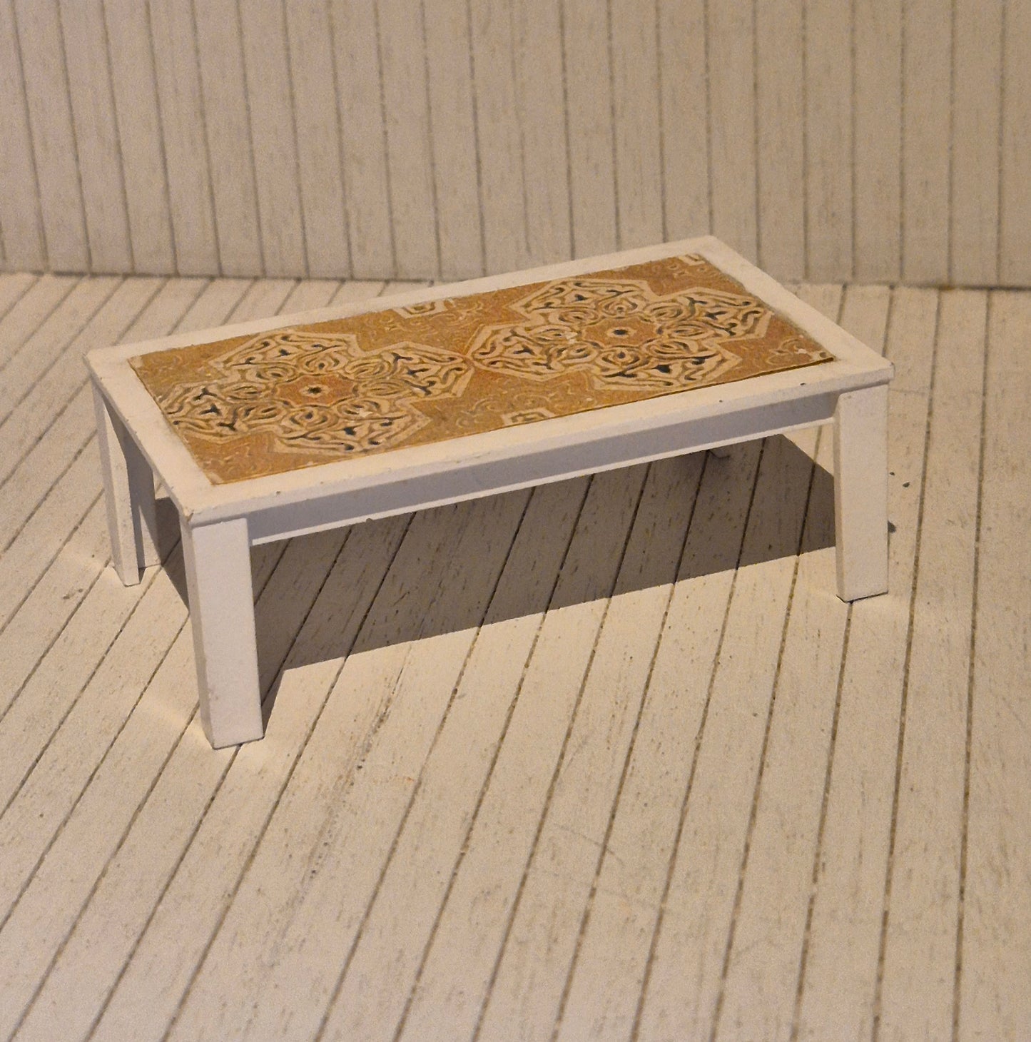 Lundby sofabord, patina