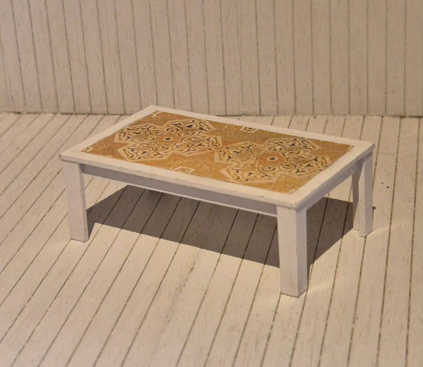 Lundby sofabord, patina