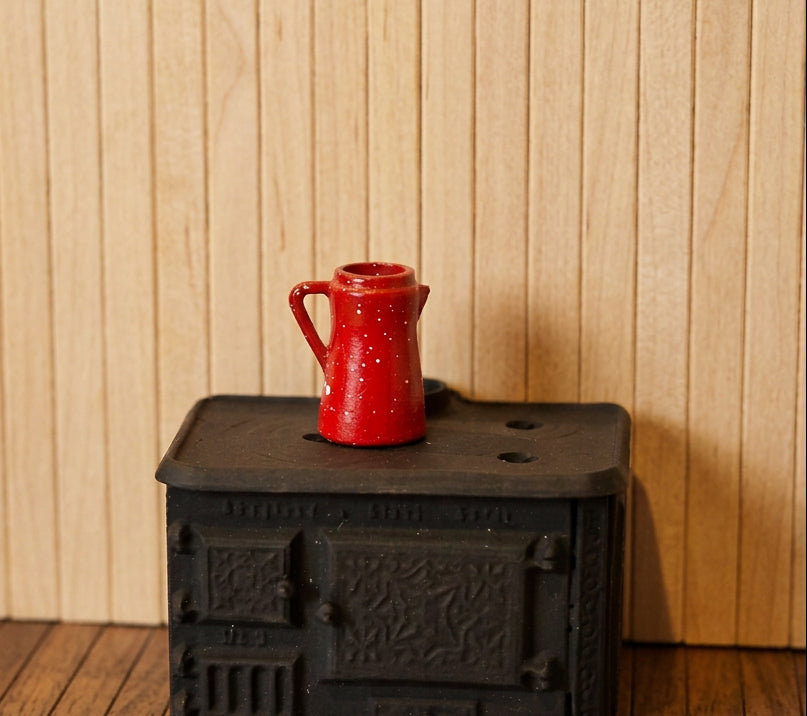 Rød kaffekande