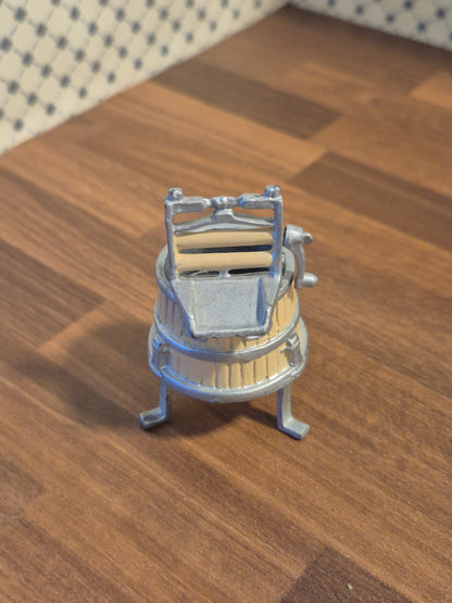 Vaskemaskine med mangle