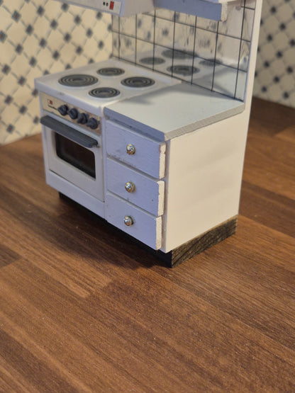 Lundby komfur, skadet ovnlåge