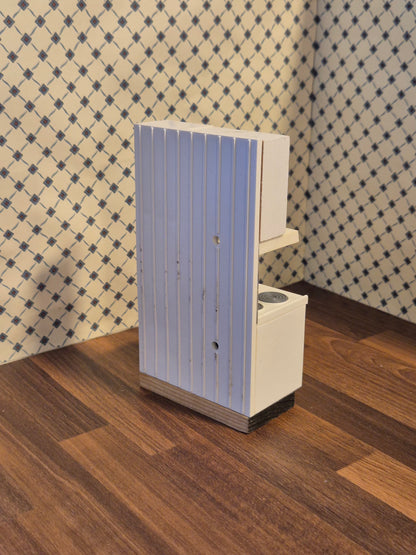 Lundby komfur, skadet ovnlåge