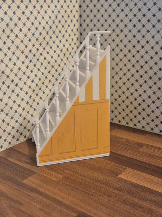 Lundby trappe, bøjet gelænder