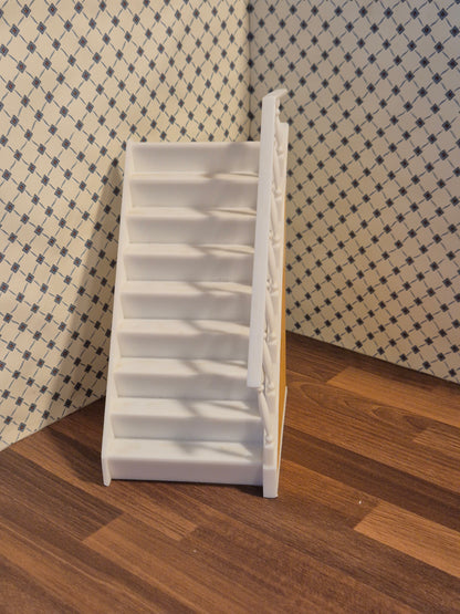 Lundby trappe, bøjet gelænder