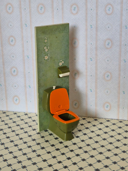 Lundby toilet, uden toiletbørste