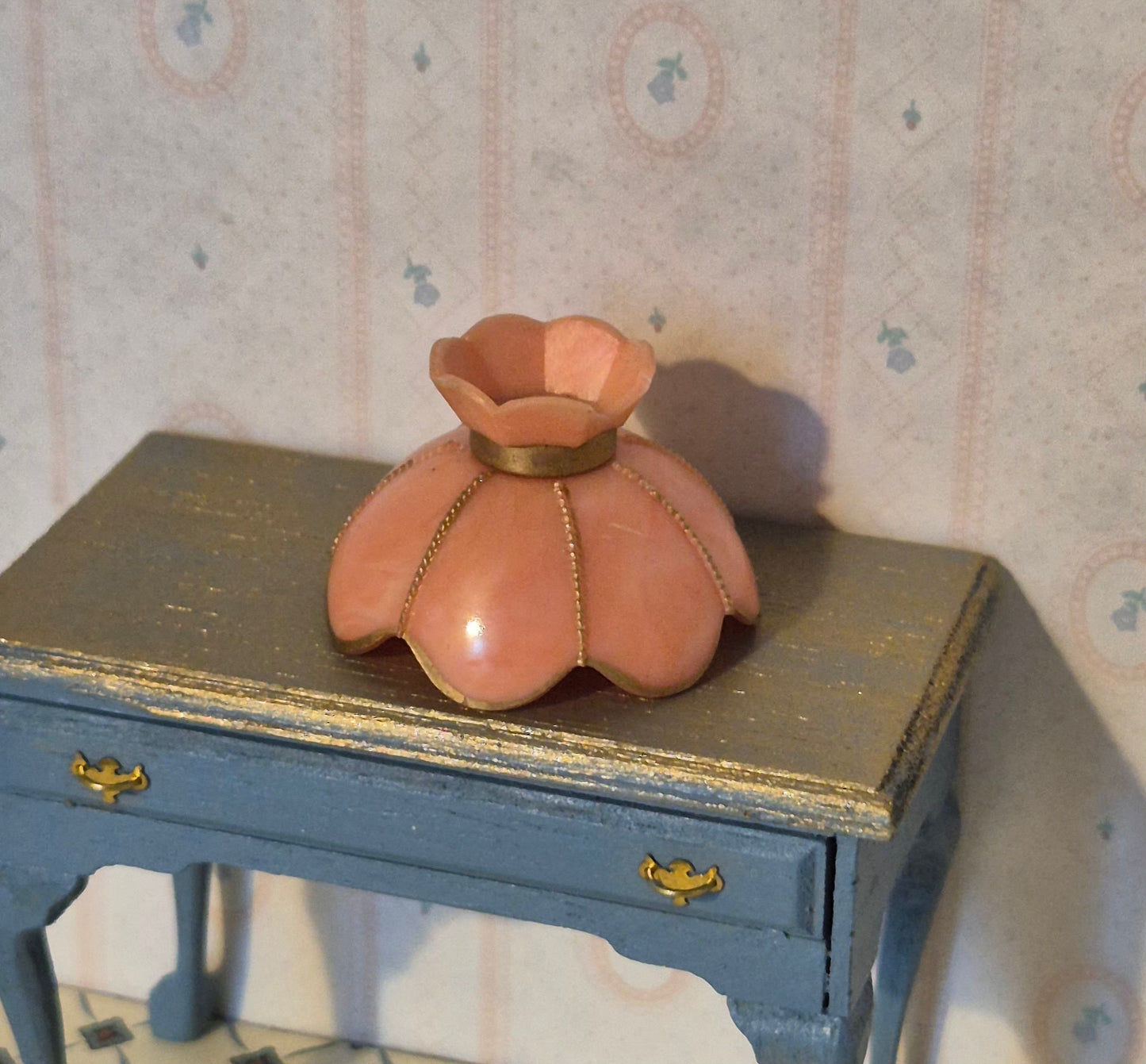 Lundby lampeskærm, knækket