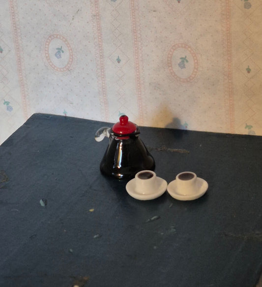 1:16 kaffekande med kopper