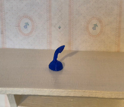 3D mørkeblå 1:16 telefon